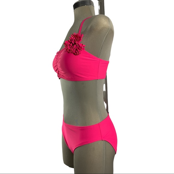 XHILARATION Pink 2 Pieces Bikini Swimsuit’s - Picture 2 of 12